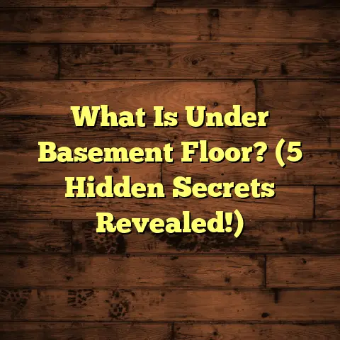 What Is Under Basement Floor? (5 Hidden Secrets Revealed!)