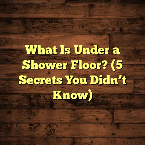 What Is Under a Shower Floor? (5 Secrets You Didn’t Know)