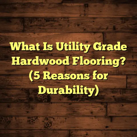 What Is Utility Grade Hardwood Flooring? (5 Reasons for Durability)