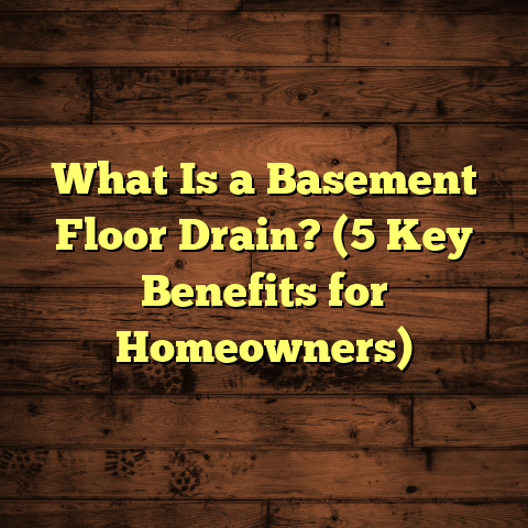 What Is a Basement Floor Drain? (5 Key Benefits for Homeowners)