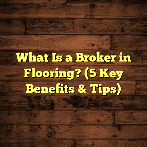 What Is a Broker in Flooring? (5 Key Benefits & Tips)