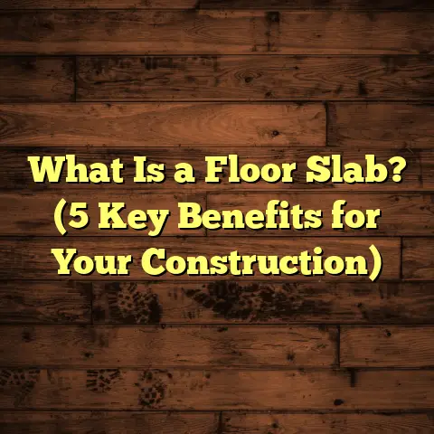 What Is a Floor Slab? (5 Key Benefits for Your Construction)