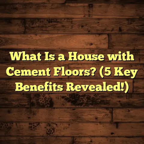 What Is a House with Cement Floors? (5 Key Benefits Revealed!)