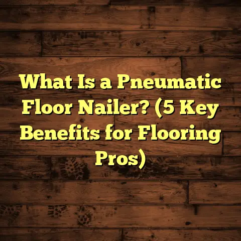 What Is a Pneumatic Floor Nailer? (5 Key Benefits for Flooring Pros)