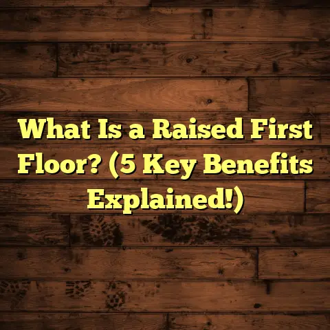 What Is a Raised First Floor? (5 Key Benefits Explained!)