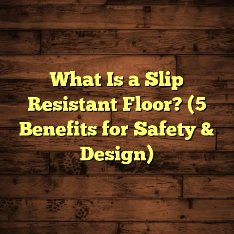 What Is a Slip Resistant Floor? (5 Benefits for Safety & Design)