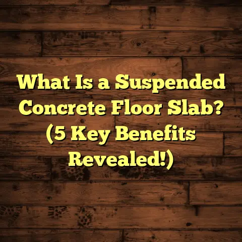 What Is a Suspended Concrete Floor Slab? (5 Key Benefits Revealed!)