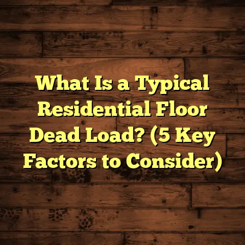 What Is a Typical Residential Floor Dead Load? (5 Key Factors to Consider)