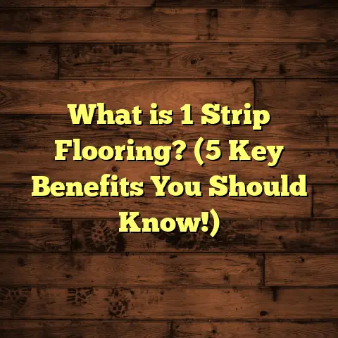 What is 1 Strip Flooring? (5 Key Benefits You Should Know!)
