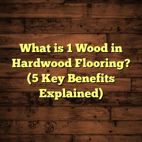 What is 1 Wood in Hardwood Flooring? (5 Key Benefits Explained)