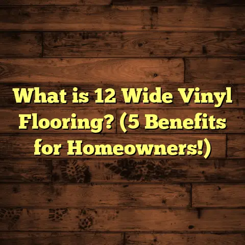 What is 12 Wide Vinyl Flooring? (5 Benefits for Homeowners!)