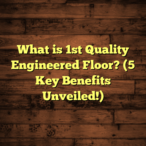 What is 1st Quality Engineered Floor? (5 Key Benefits Unveiled!)