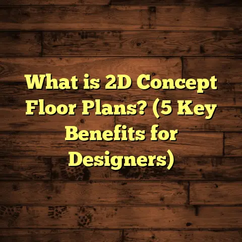 What is 2D Concept Floor Plans? (5 Key Benefits for Designers)
