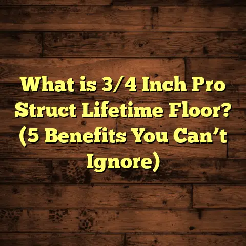 What is 3/4 Inch Pro Struct Lifetime Floor? (5 Benefits You Can’t Ignore)