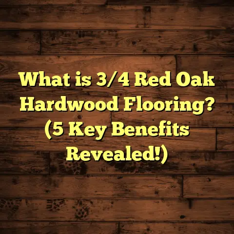 What is 3/4 Red Oak Hardwood Flooring? (5 Key Benefits Revealed!)