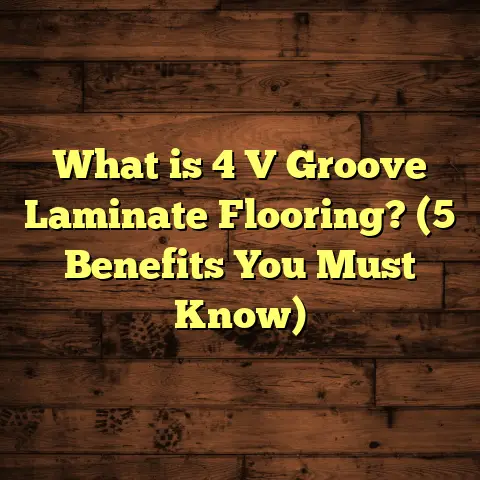 What is 4 V Groove Laminate Flooring? (5 Benefits You Must Know)