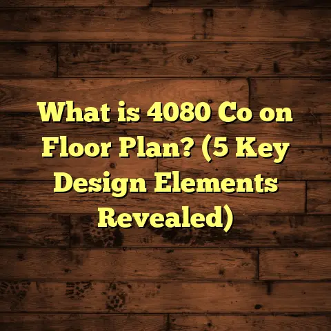 What is 4080 Co on Floor Plan? (5 Key Design Elements Revealed)