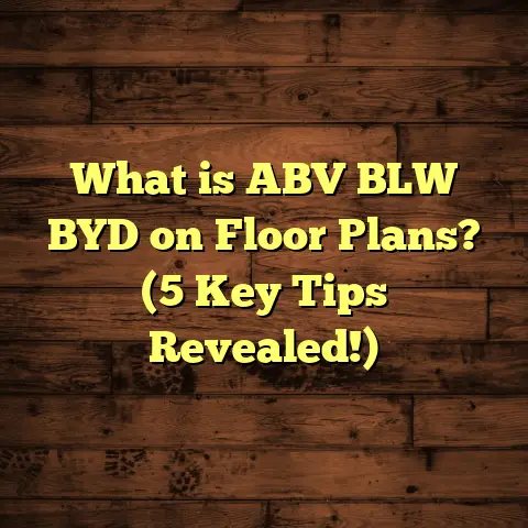 What is ABV BLW BYD on Floor Plans? (5 Key Tips Revealed!)