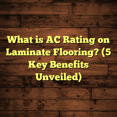 What is AC Rating on Laminate Flooring? (5 Key Benefits Unveiled)