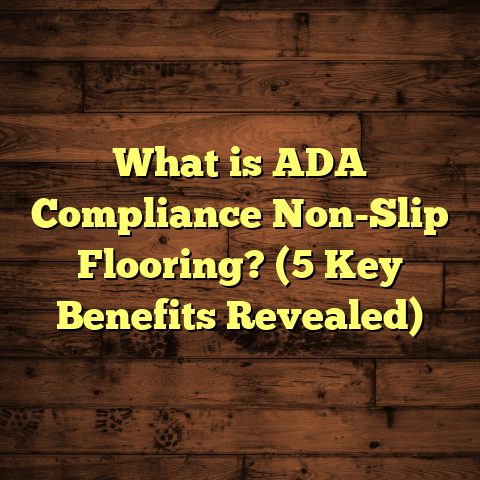 What is ADA Compliance Non-Slip Flooring? (5 Key Benefits Revealed)
