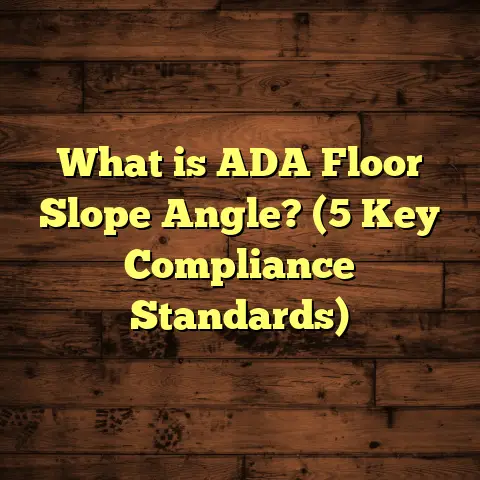 What is ADA Floor Slope Angle? (5 Key Compliance Standards)