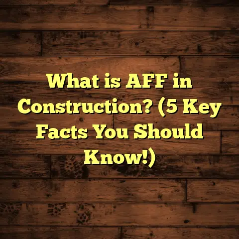 What is AFF in Construction? (5 Key Facts You Should Know!)