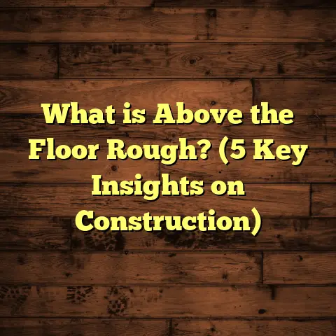 What is Above the Floor Rough? (5 Key Insights on Construction)