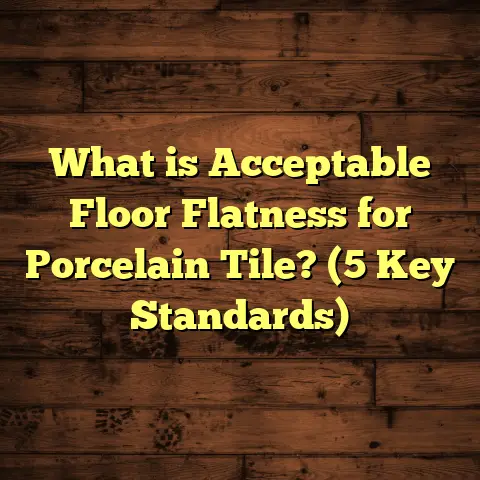 What is Acceptable Floor Flatness for Porcelain Tile? (5 Key Standards)
