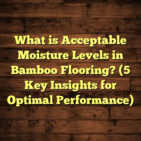 What is Acceptable Moisture Levels in Bamboo Flooring? (5 Key Insights for Optimal Performance)