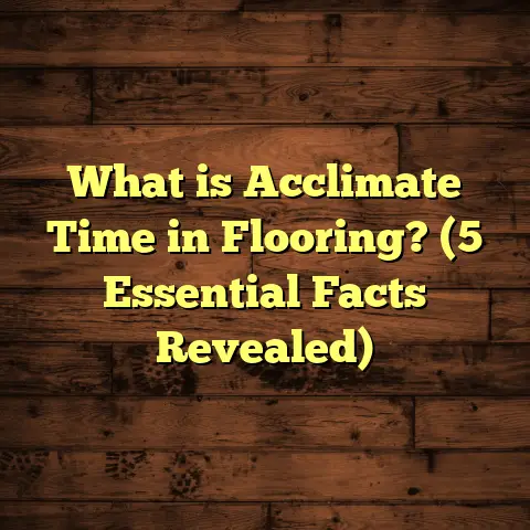 What is Acclimate Time in Flooring? (5 Essential Facts Revealed)