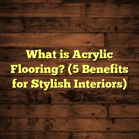 What is Acrylic Flooring? (5 Benefits for Stylish Interiors)