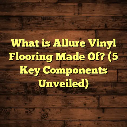 What is Allure Vinyl Flooring Made Of? (5 Key Components Unveiled)