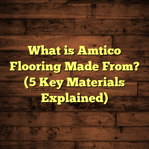 What is Amtico Flooring Made From? (5 Key Materials Explained)