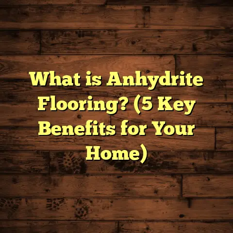 What is Anhydrite Flooring? (5 Key Benefits for Your Home)