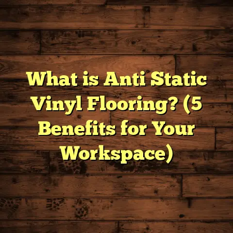 What is Anti Static Vinyl Flooring? (5 Benefits for Your Workspace)