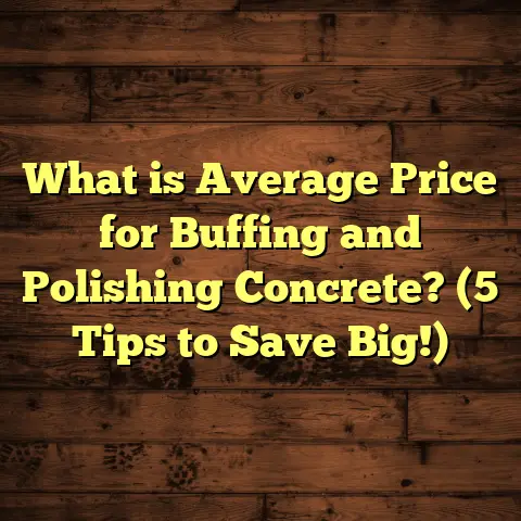 What is Average Price for Buffing and Polishing Concrete? (5 Tips to Save Big!)