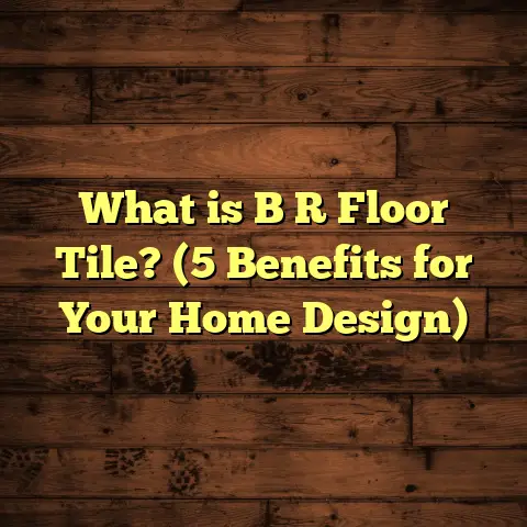 What is B R Floor Tile? (5 Benefits for Your Home Design)