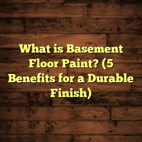 What is Basement Floor Paint? (5 Benefits for a Durable Finish)