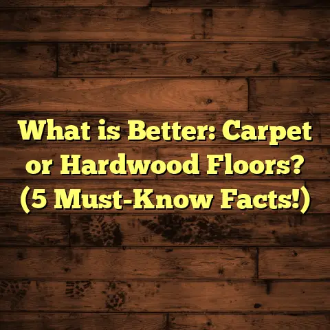 What is Better: Carpet or Hardwood Floors? (5 Must-Know Facts!)