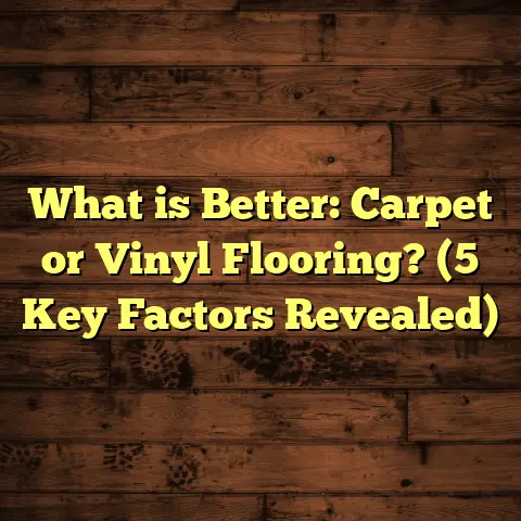 What is Better: Carpet or Vinyl Flooring? (5 Key Factors Revealed)