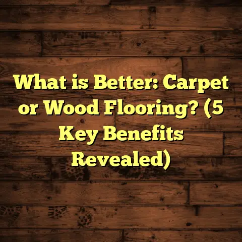 What is Better: Carpet or Wood Flooring? (5 Key Benefits Revealed)