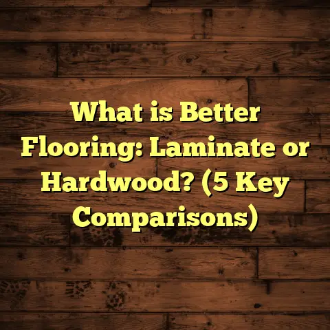 What is Better Flooring: Laminate or Hardwood? (5 Key Comparisons)