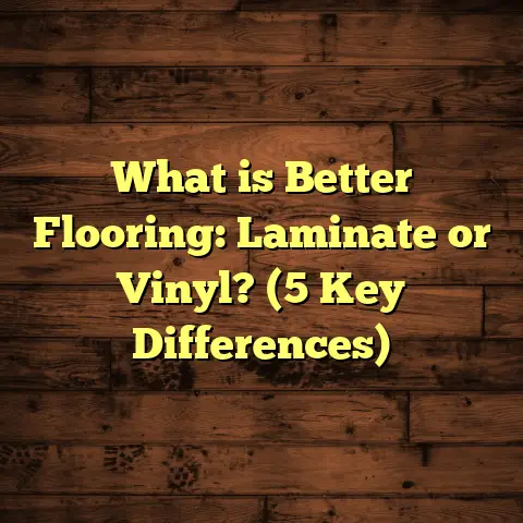 What is Better Flooring: Laminate or Vinyl? (5 Key Differences)