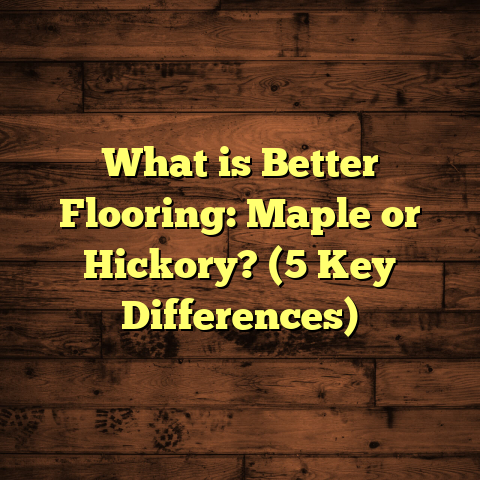 What is Better Flooring: Maple or Hickory? (5 Key Differences)