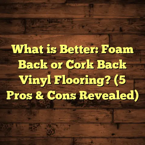 What is Better: Foam Back or Cork Back Vinyl Flooring? (5 Pros & Cons Revealed)