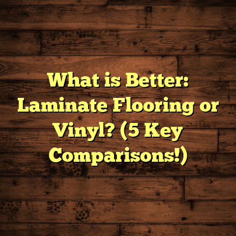 What is Better: Laminate Flooring or Vinyl? (5 Key Comparisons!)