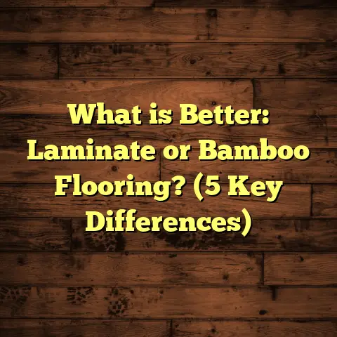 What is Better: Laminate or Bamboo Flooring? (5 Key Differences)
