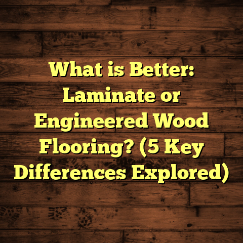 What is Better: Laminate or Engineered Wood Flooring? (5 Key Differences Explored)
