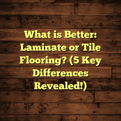 What is Better: Laminate or Tile Flooring? (5 Key Differences Revealed!)