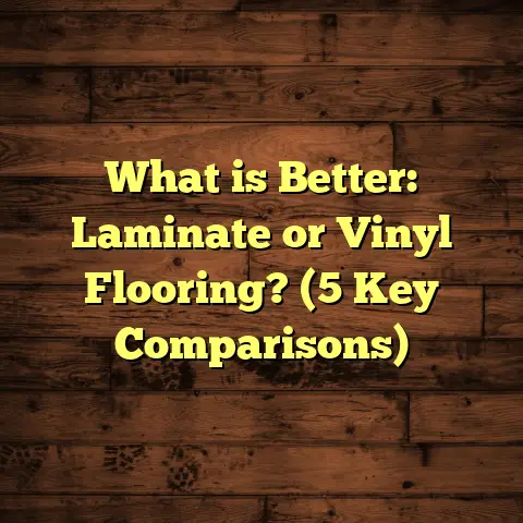 What is Better: Laminate or Vinyl Flooring? (5 Key Comparisons)